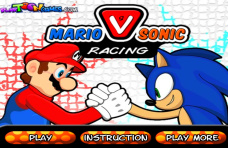 Mario Vs Sonic Racing  