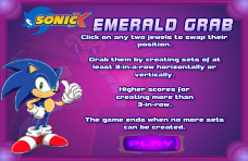 Sonic X Emerald Grab